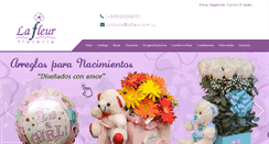 Desktop Screenshot of florerialafleur.com